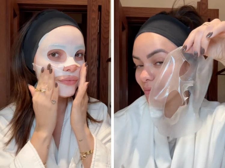 Customer photo review of Zilen Mask - Mascarilla de Colágeno