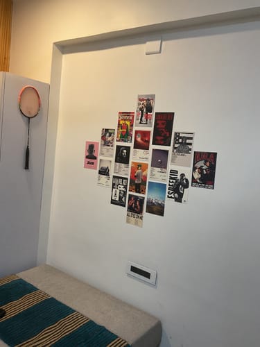 Customer photo review of CUSTOM WALL COLLAGE POSTERS