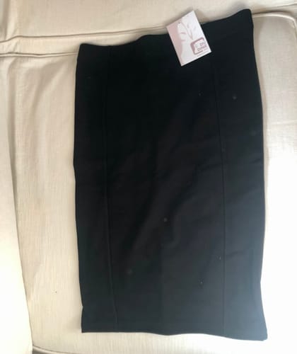 Customer photo review of Longuette Black elasticizzata