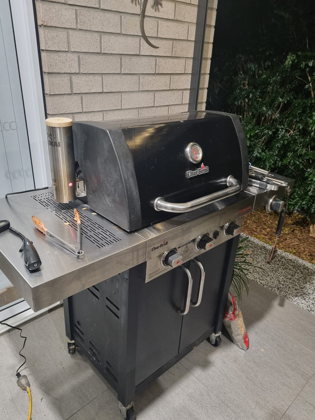 Customer photo review of Smokai Starter Kit for Weber® Q™