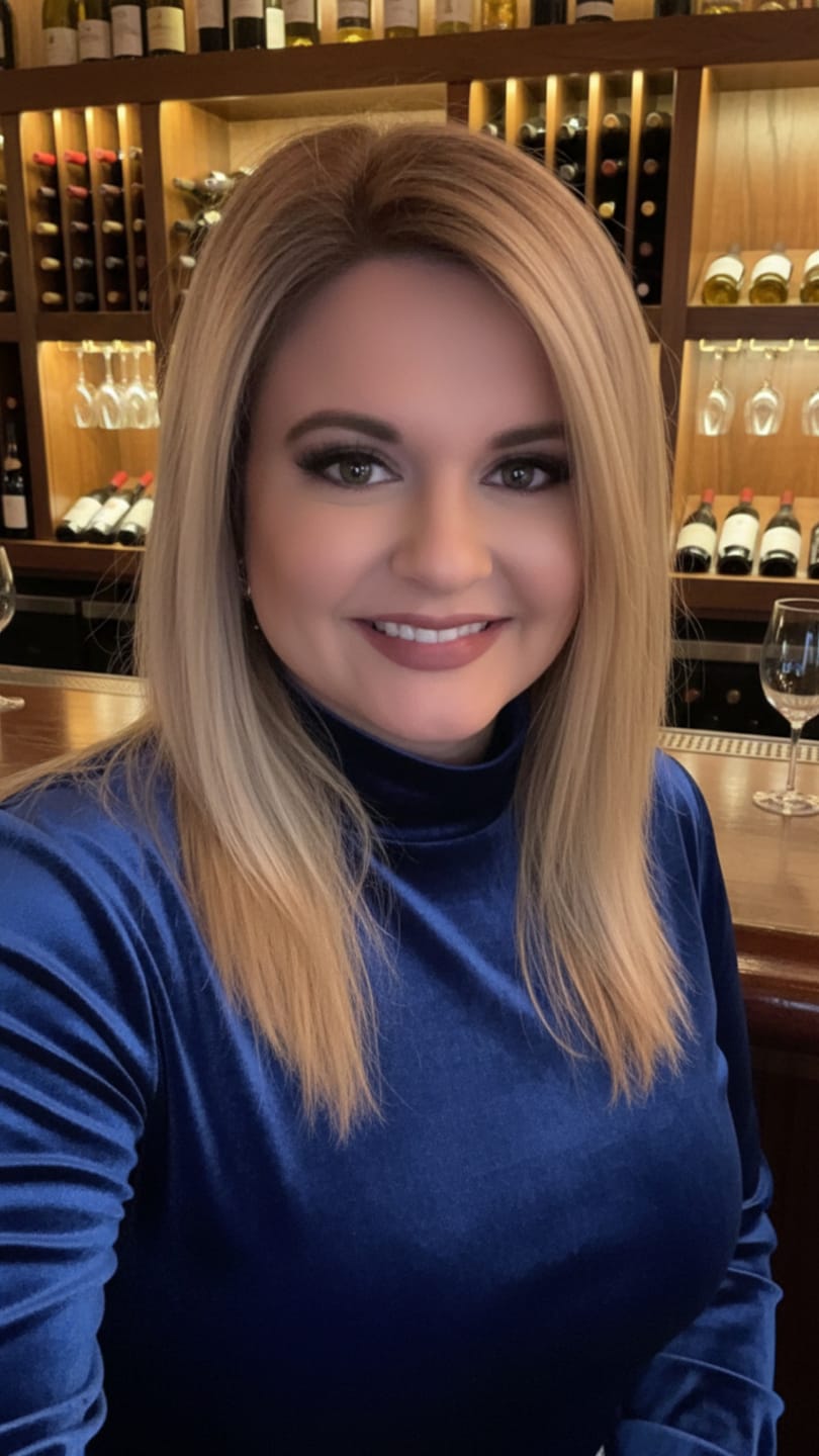 Customer photo review of RISK TAKER - Sunlit Beige Blonde