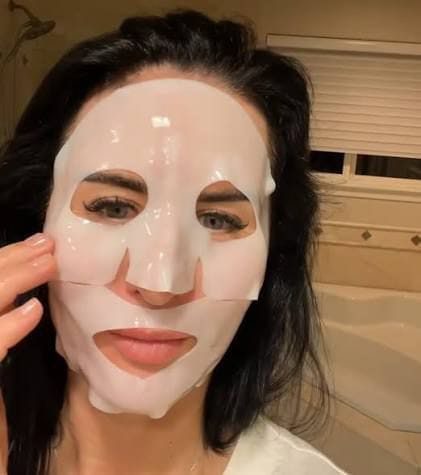 Customer photo review of Zilen Mask - Mascarilla de Colágeno