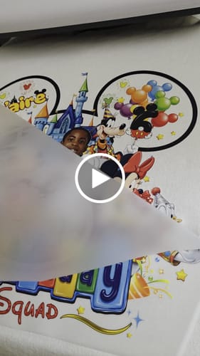 Customer video review of DTF Build a Gang Sheet