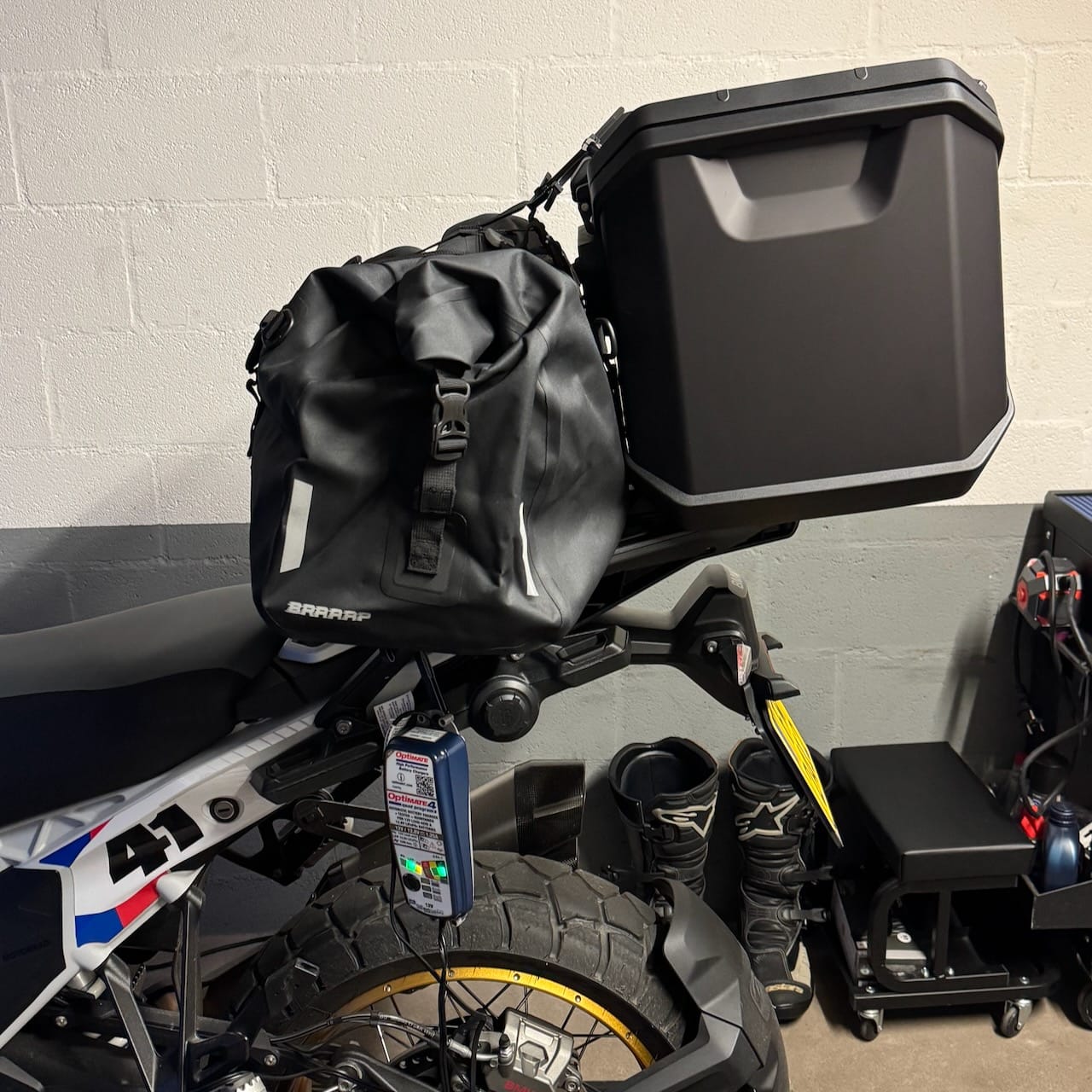 Customer photo review of Explorer Duffel Dry Bag