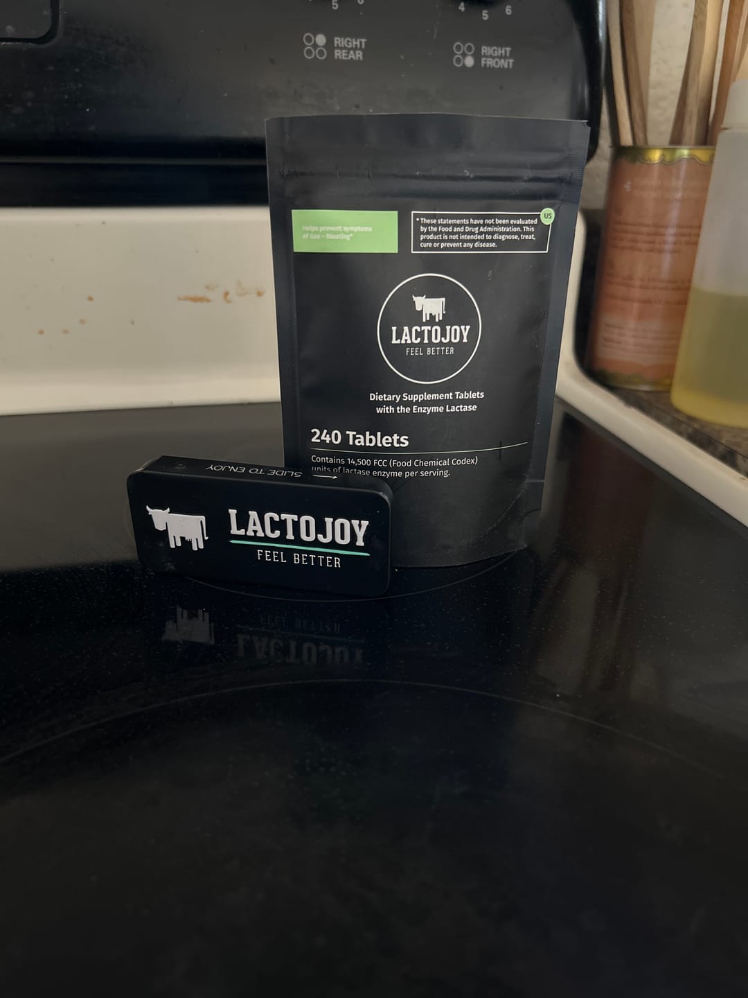 Customer photo review of LactoJoy Lactase Pills - 14.500 FCC - 240 pcs refill bag