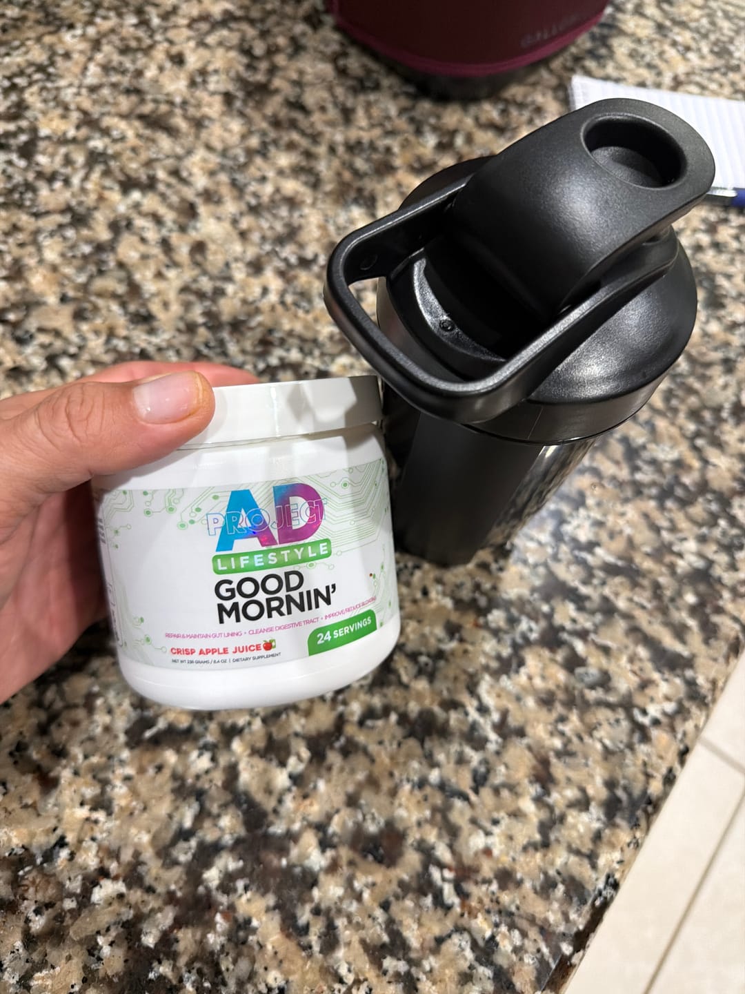 Customer photo review of Good Mornin | Detox and Gut Performance Drink