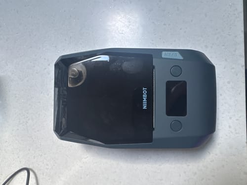 Customer photo review of NIIMBOT M2 Thermal Transfer Label Maker, Smart Color Printing with Phones & PC for Office, Outdoor Equipment