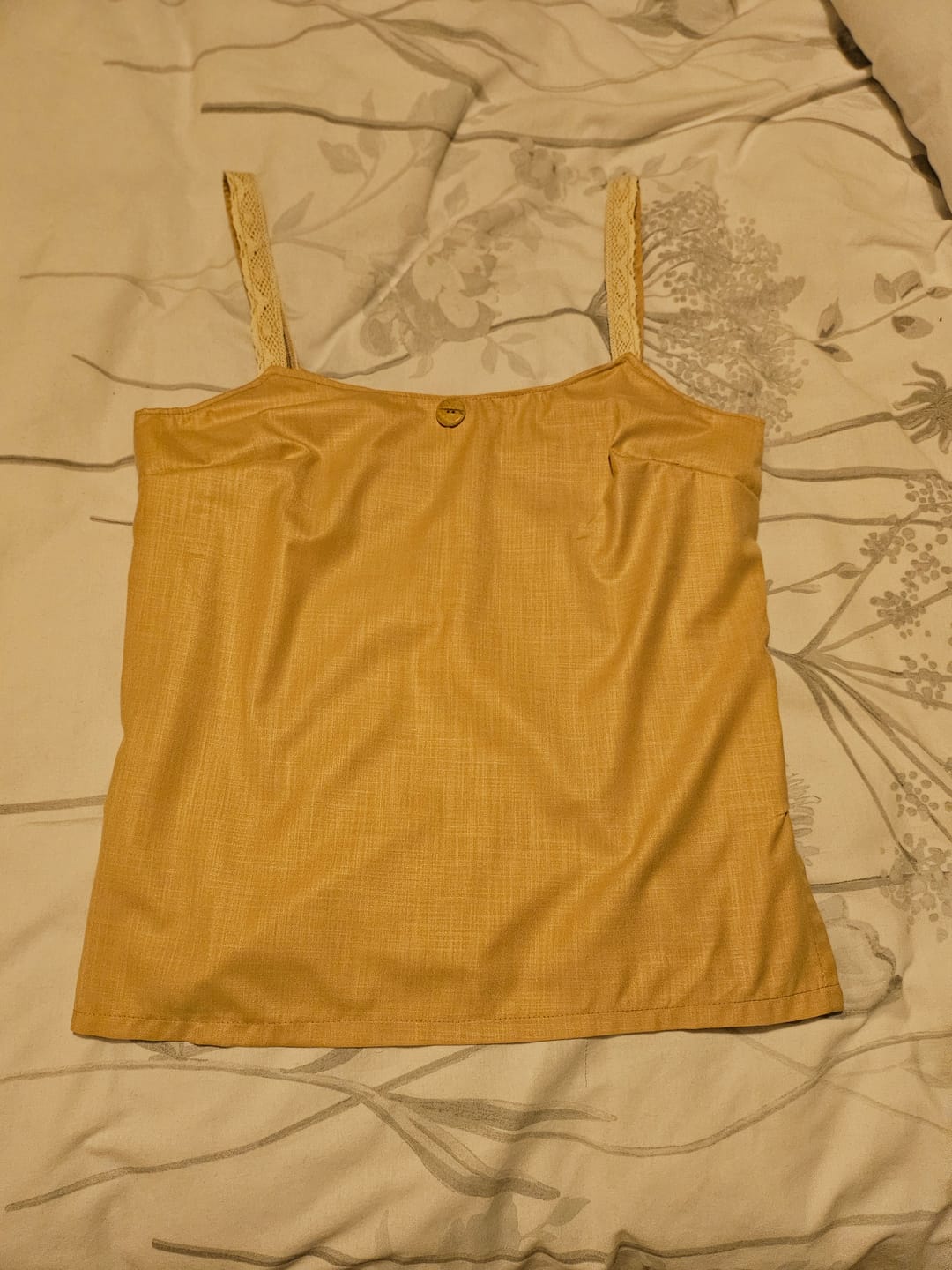 Customer photo review of Plain Linen Viscose Blend Fabric