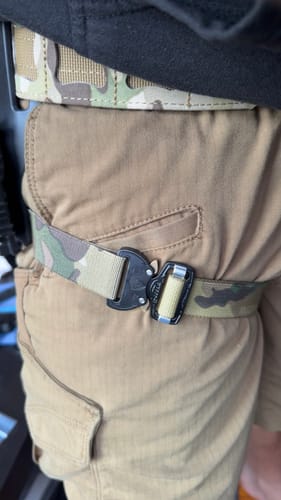 Customer photo review of Holster Leg Strap