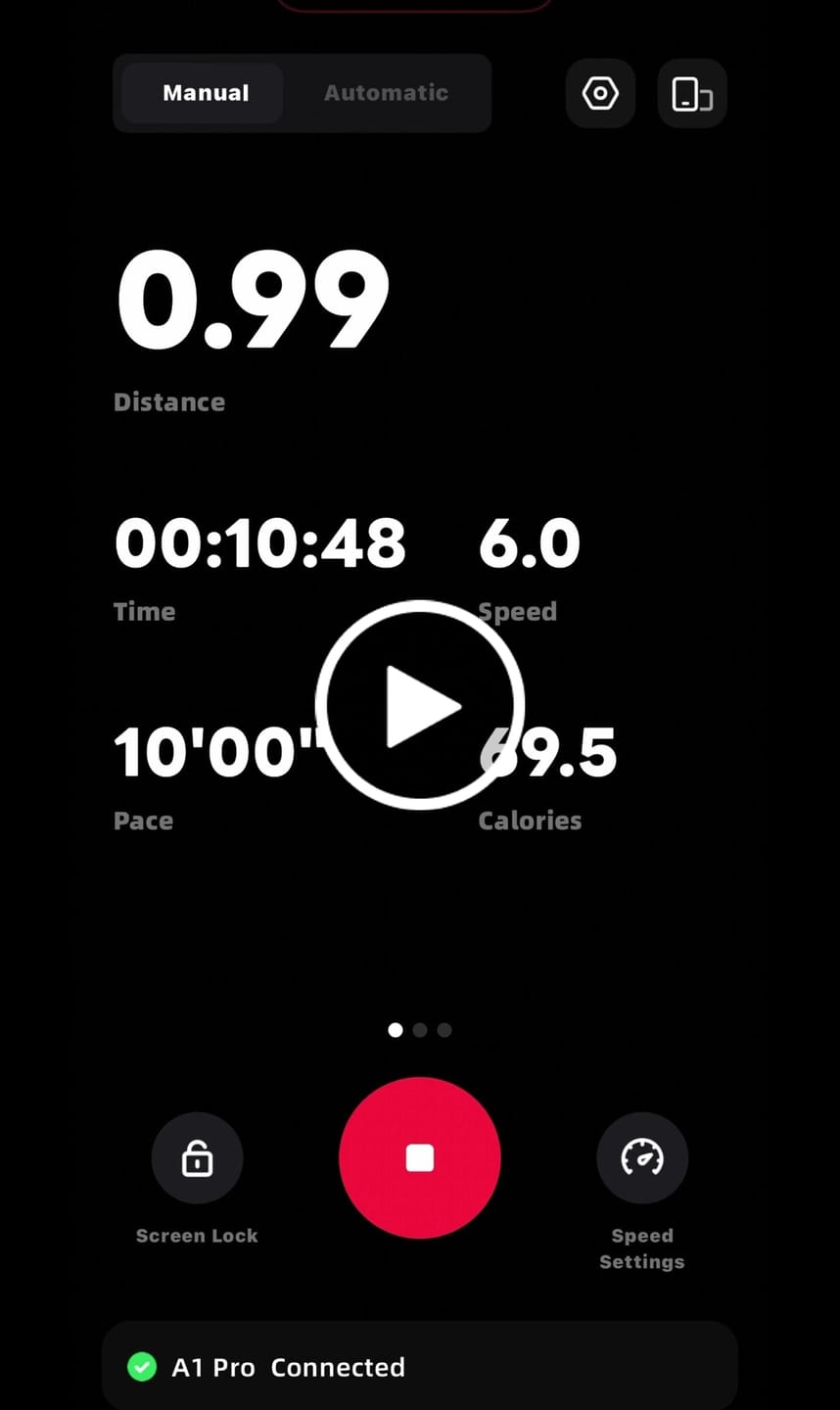 Customer video review of WalkingPad A1 Pro