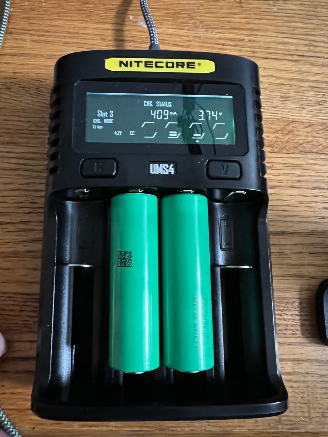 Customer photo review of Samsung 50S 21700 5000mAh 25A Battery