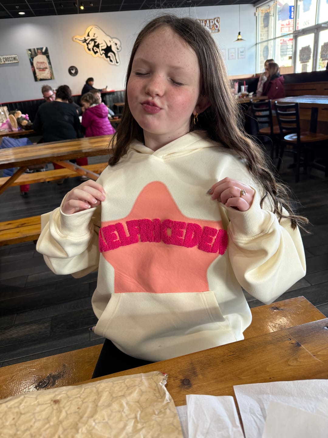Customer photo review of Aelfric Eden Vintage Embroidery Eden Star V303 Hoodie