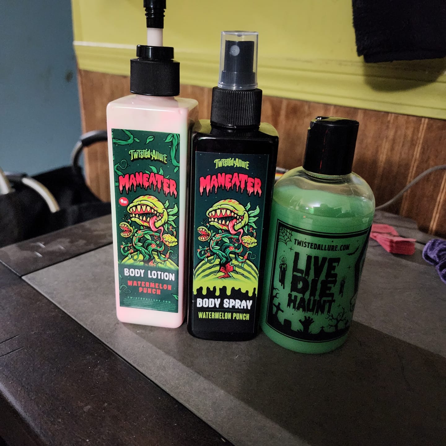 Customer photo review of Maneater Body Wash