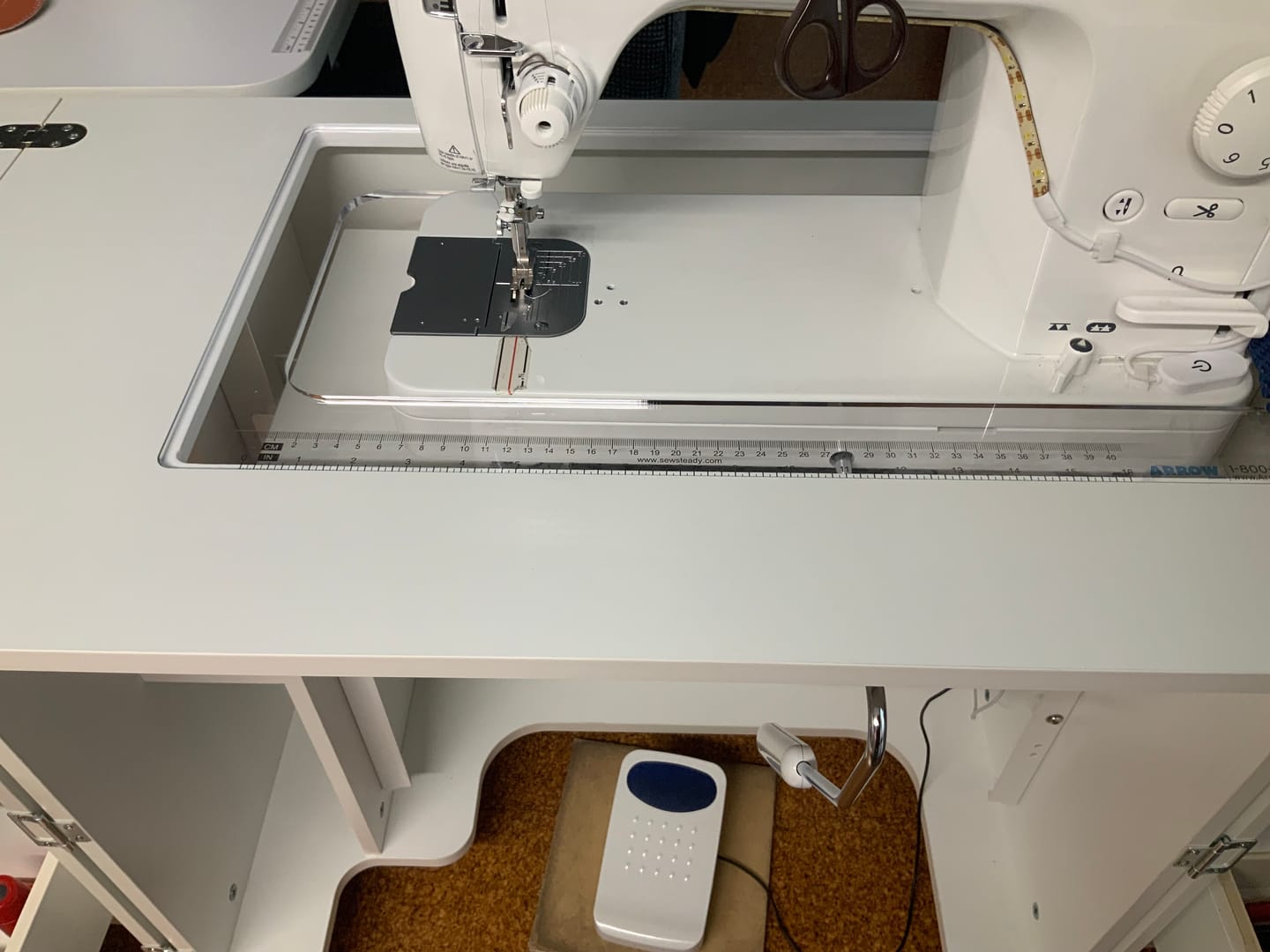 Customer photo review of Custom Sewing Machine Insert