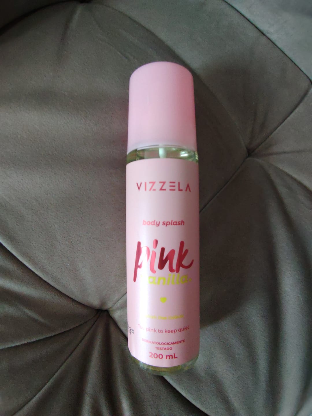 Customer photo review of Body Splash Deo Colônia Pink Vanilla - Vizzela