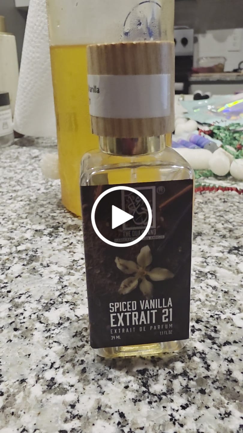 Customer video review of Spiced Vanilla Extrait 21