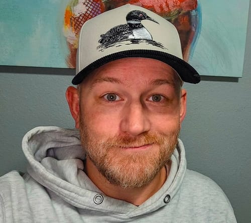 Customer photo review of Red Eye Corduroy Brim Hat