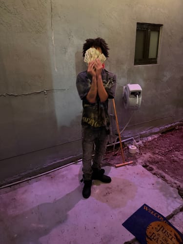 Customer photo review of Vale Forever Ride the Dragon Tee Black