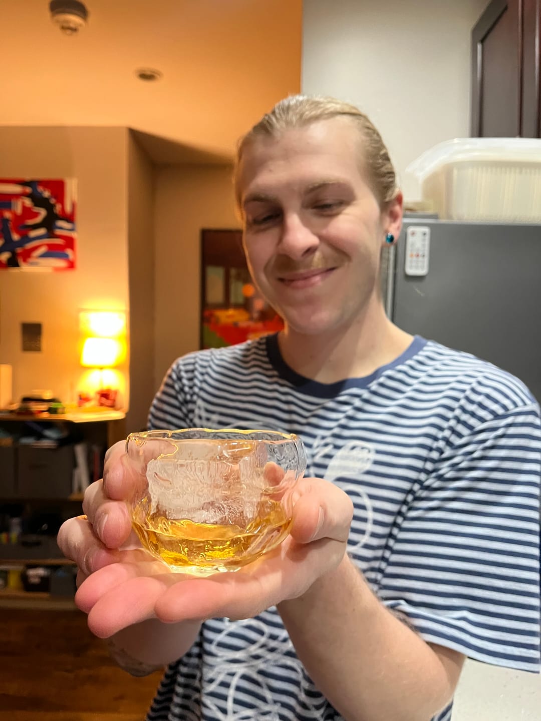 Customer photo review of Mochi - Japanese Whiskey Glass