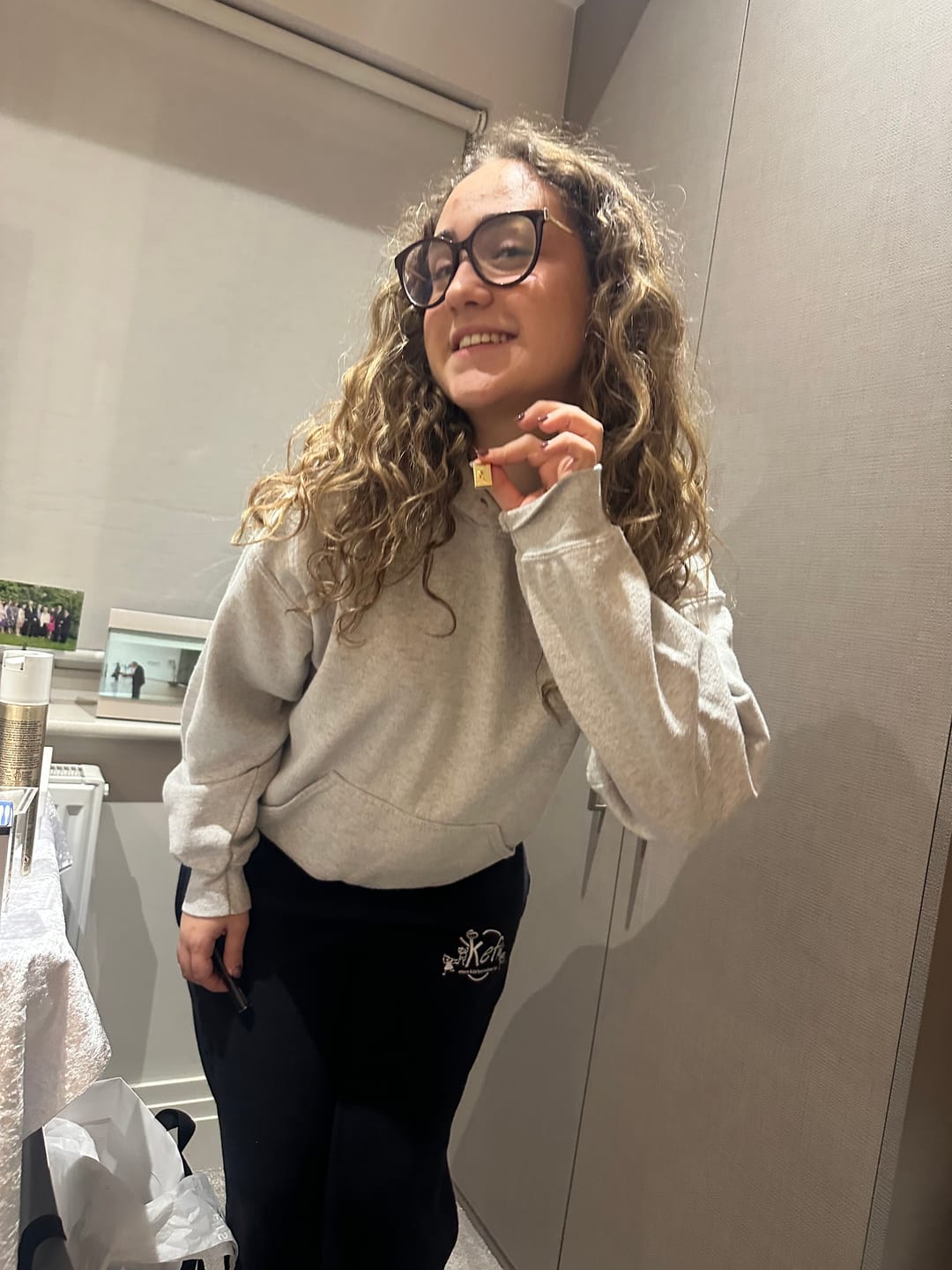 Customer photo review of Love Letter Necklace
