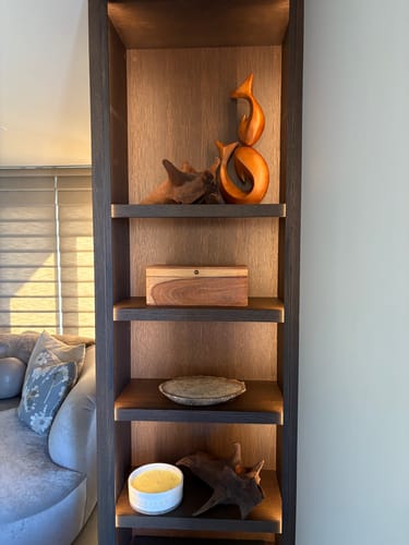 Customer photo review of Fish Wood Sculpture #WA112