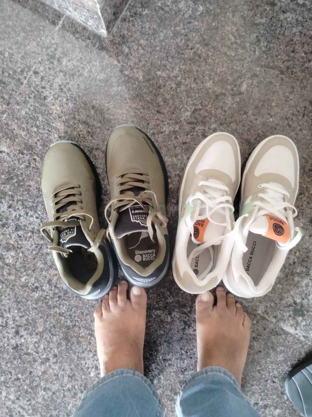 Customer photo review of Bacca Bucci Groove Low Top Sneakers