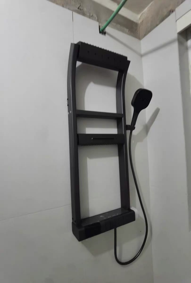 Customer photo review of New Arrival Luxury Bathroom Shower Set – Modern Style Shower System with Premium Features