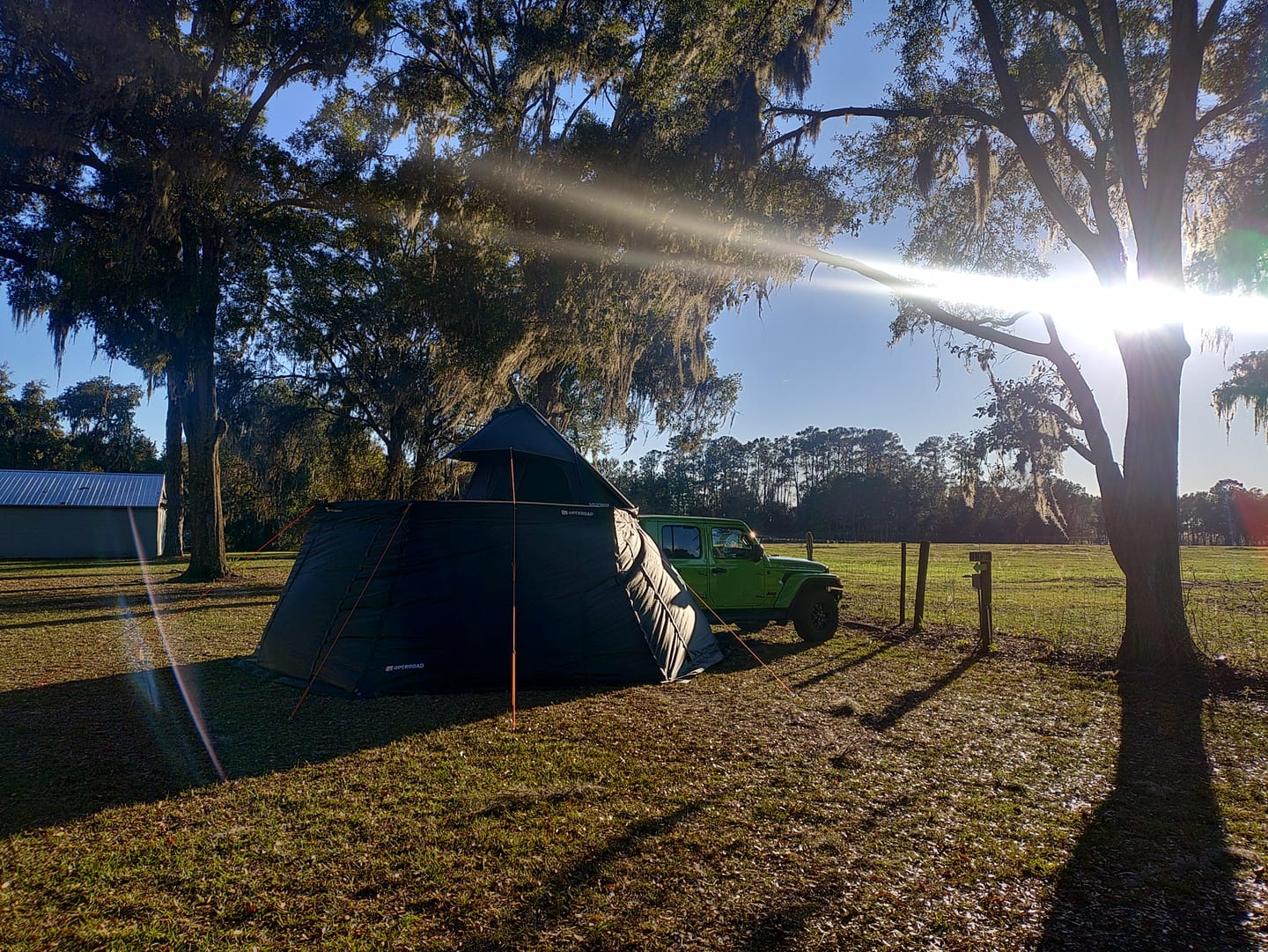 Customer photo review of OPENROAD 270 Awning Side Wall