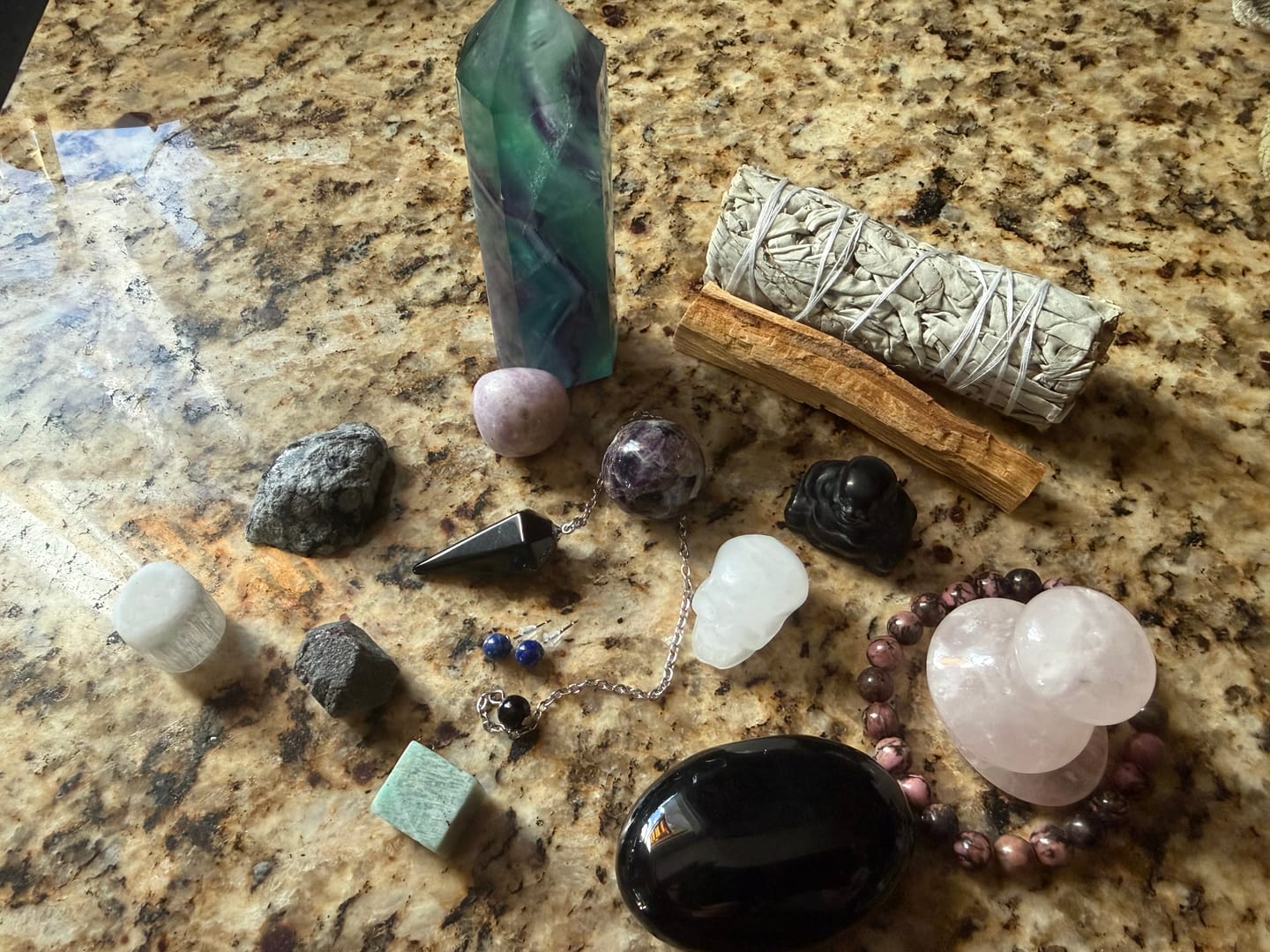 Customer photo review of Crystal Surprise Box - Subscription