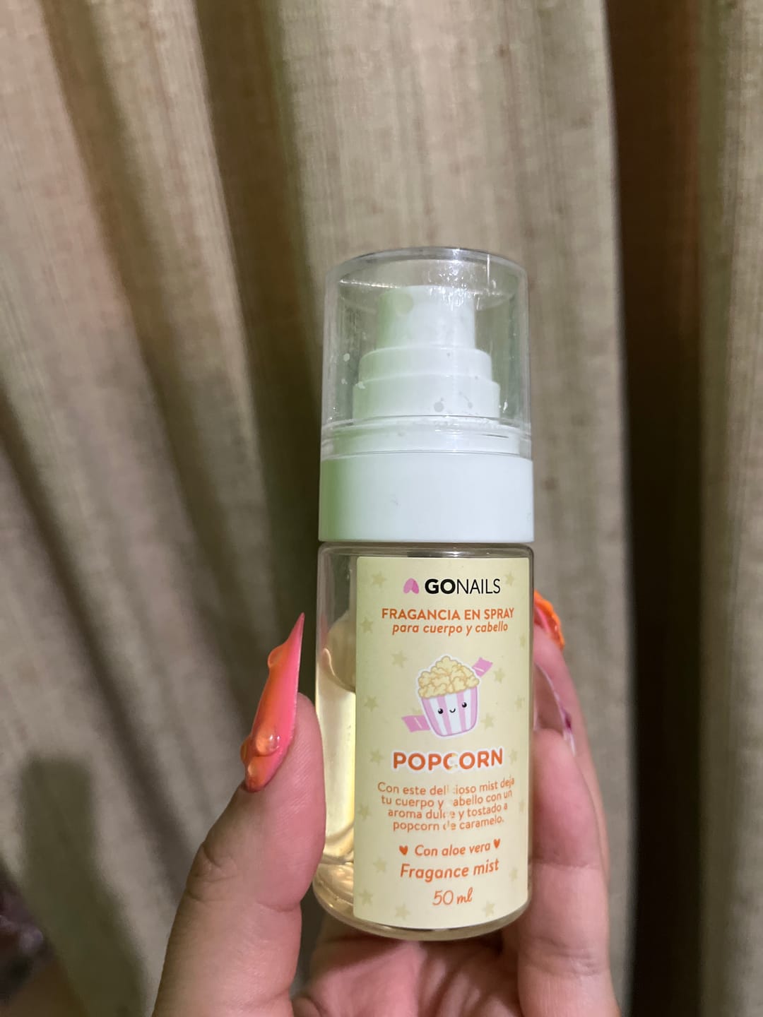 Customer photo review of Fragancia Corporal - Popcorn