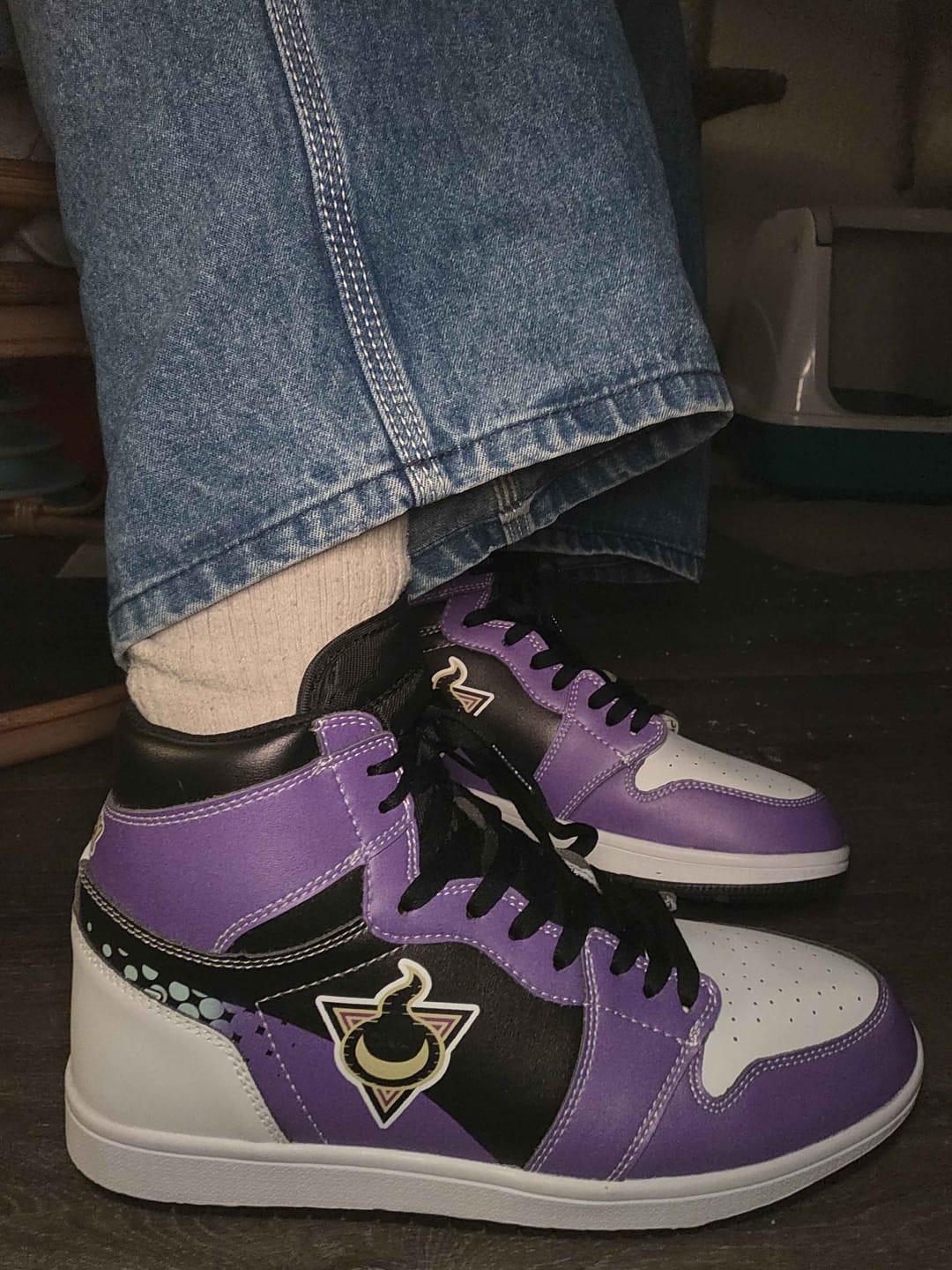 Customer photo review of Allister Stow-on-Side Gym JD Sneakers