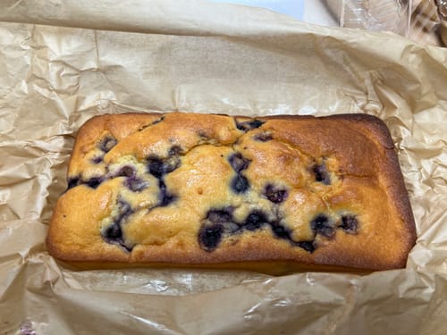 Customer photo review of No Sugar Added Low Carb Keto Pound Cake Loaf