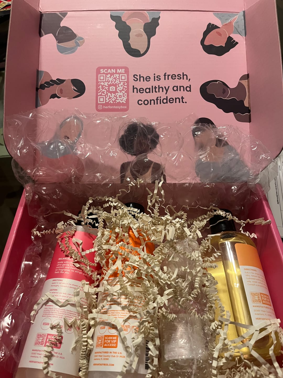 Customer photo review of Bright & Even Skin Kit