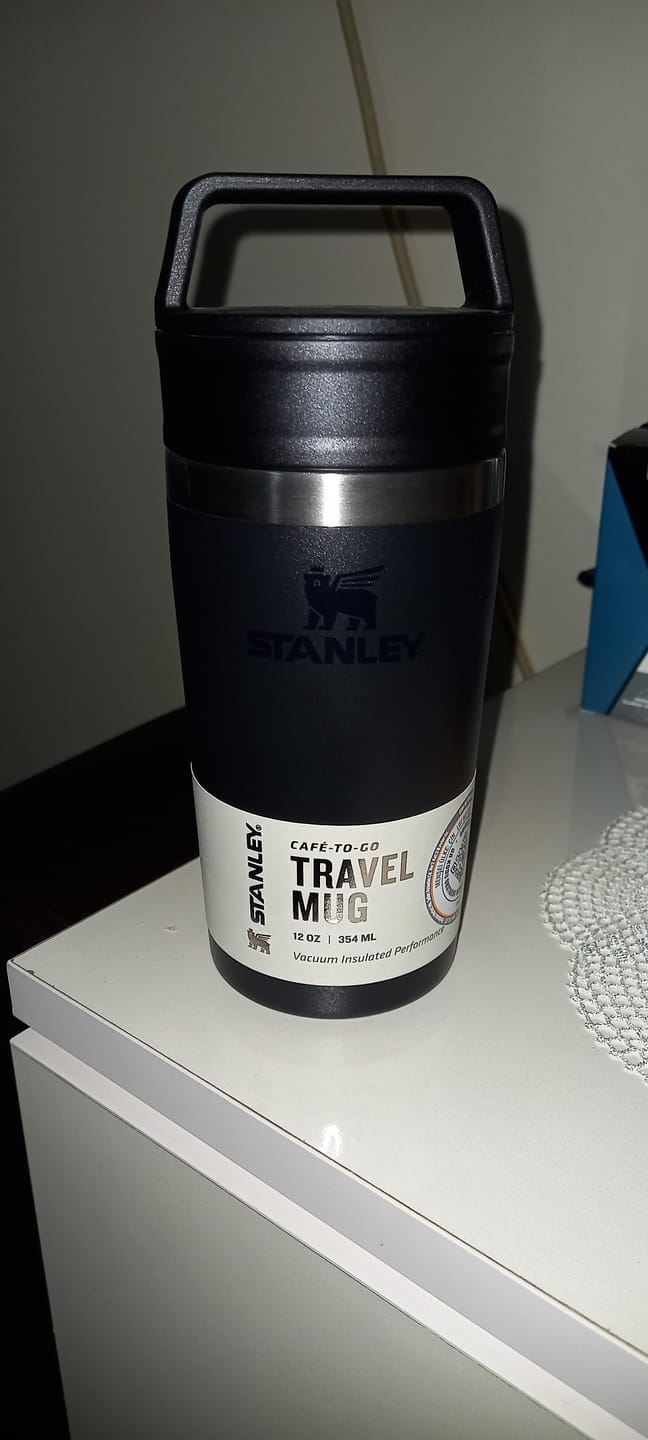 Customer photo review of Stanley The Cafe To-Go Termos Bardak 0.35 LT Siyah