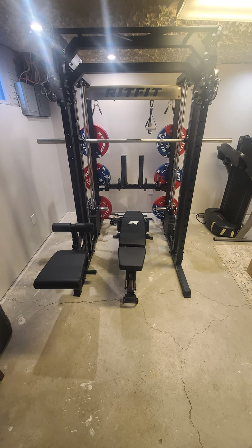 Customer photo review of RitFit M2 SERIES Multi-Functional Modular Home Gym Package