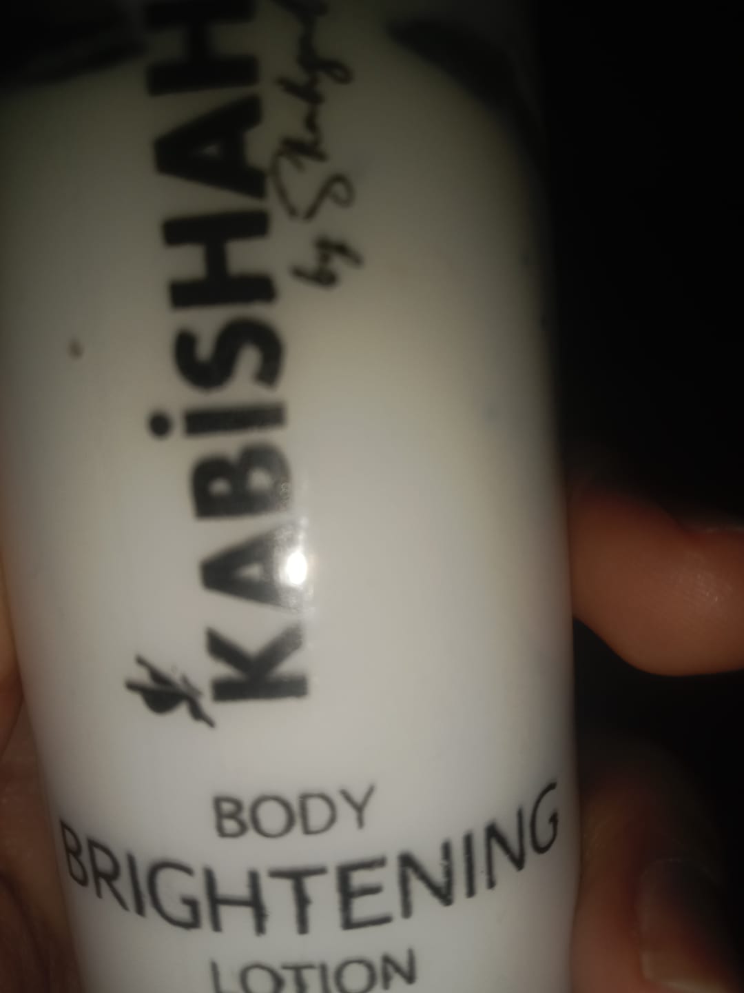 Customer photo review of DazzleSkin Body Hydrating Lotion