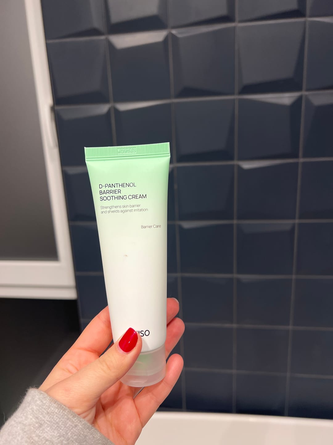 Customer photo review of Nomierinošs un atjaunojošs krēms Jumiso D-Panthenol Barrier Soothing Cream