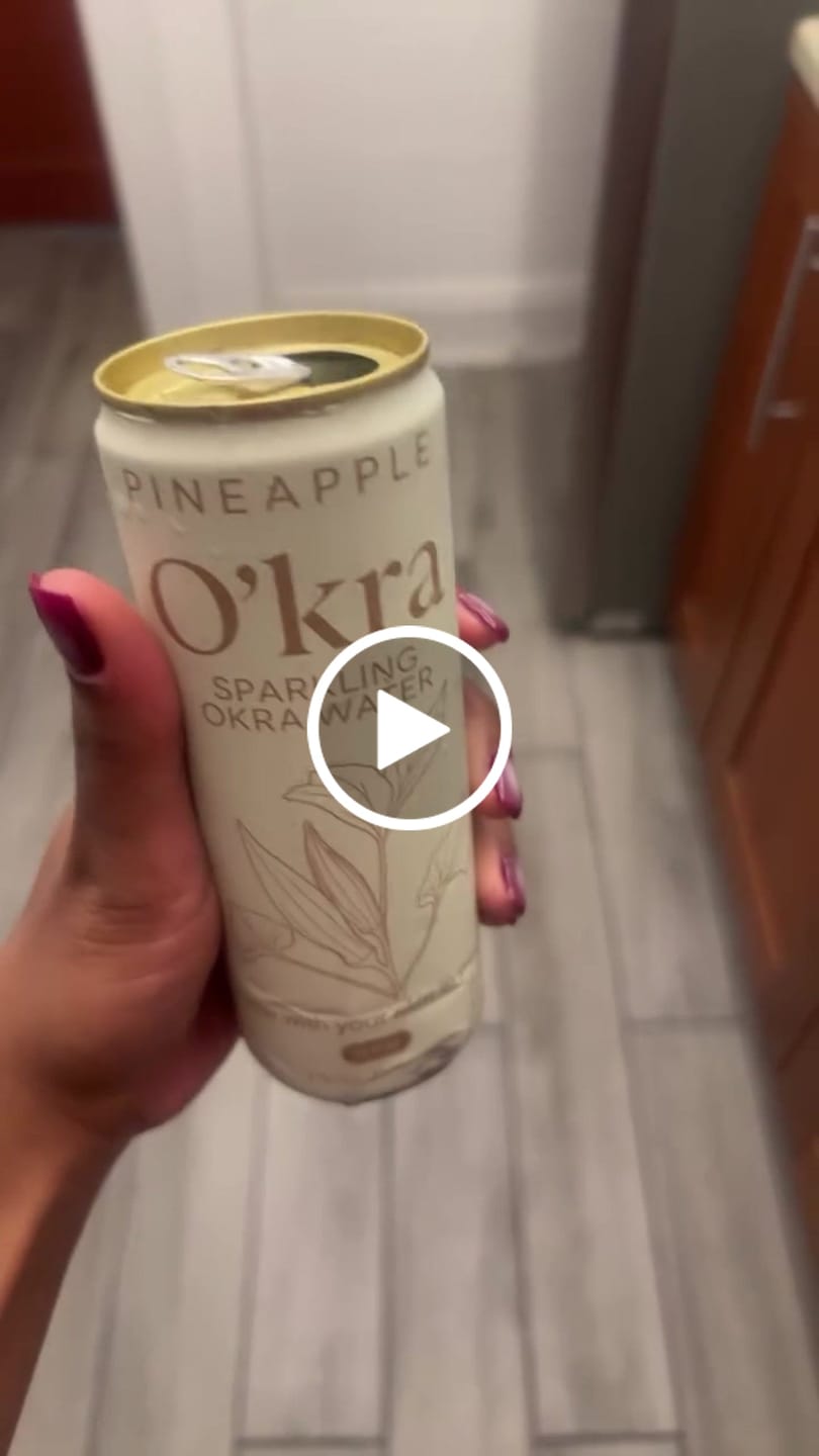 Customer video review of O’kra – Sparkling Okra Water (Pineapple) | Hydration & Skin Health