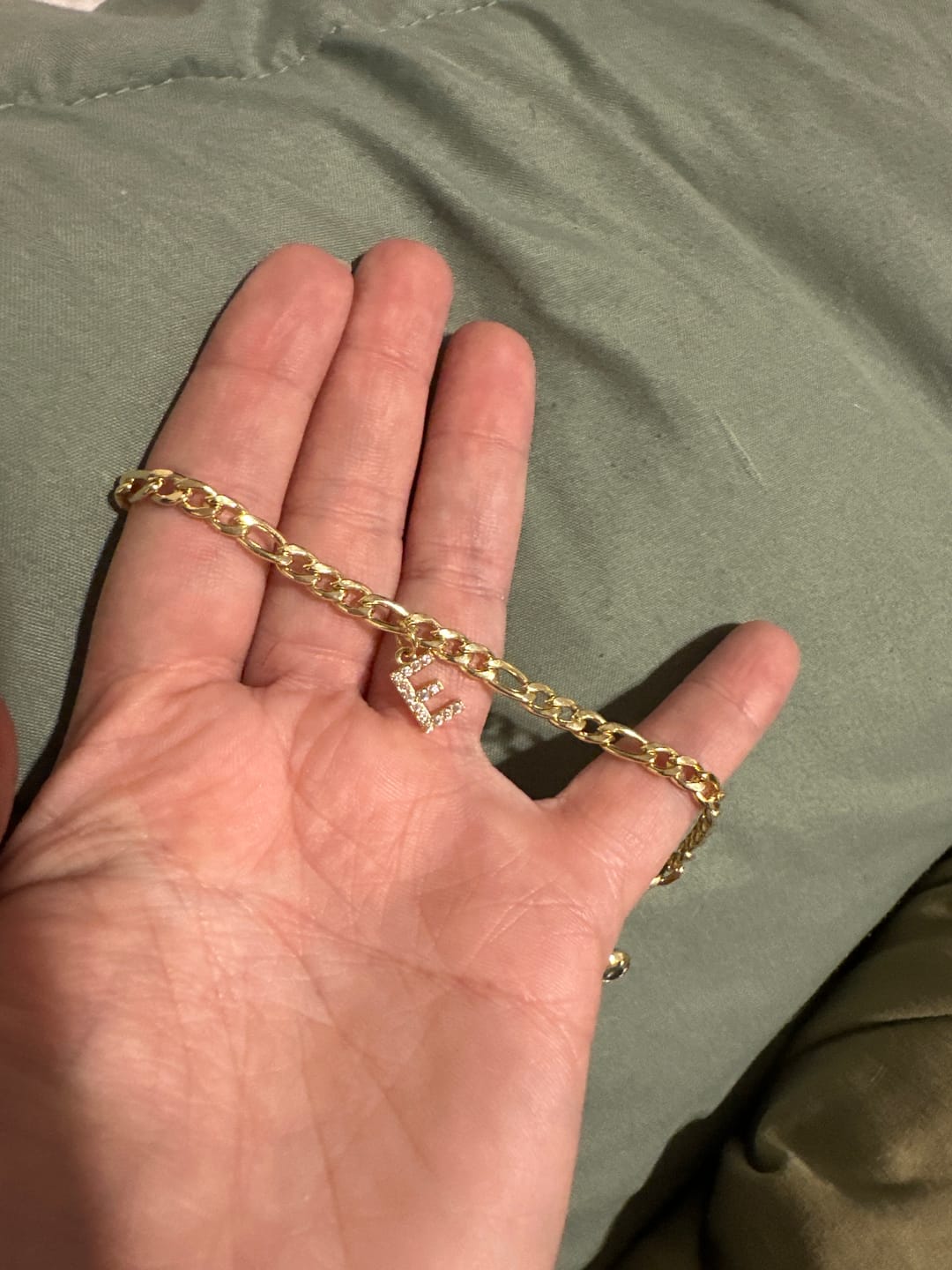 Customer photo review of Rosa® Infinity Anklet