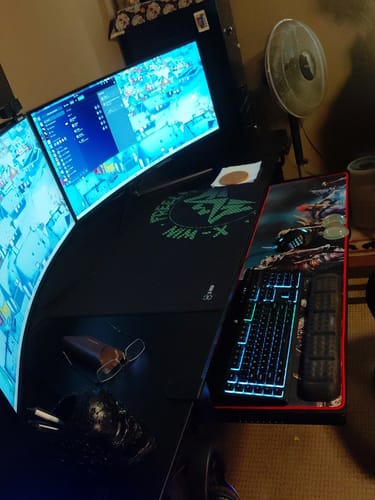 Customer photo review of Custom Size Mouse Pad
