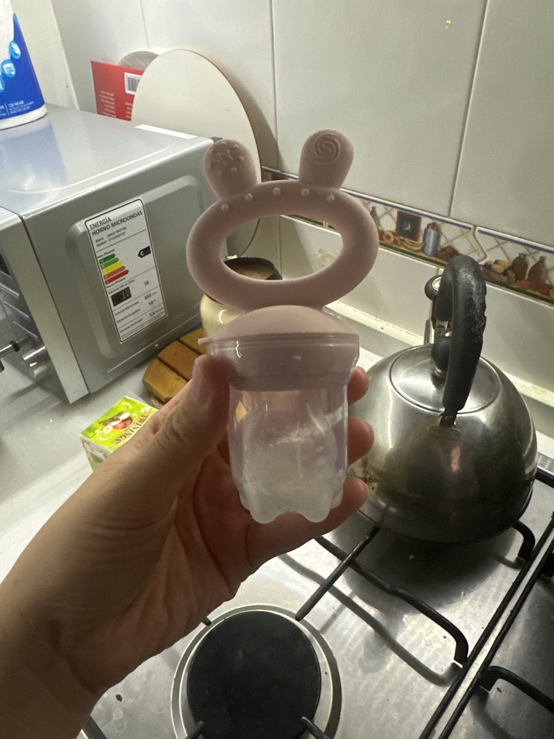 Customer photo review of Mordedor Freeze-N-Feed Haakaa