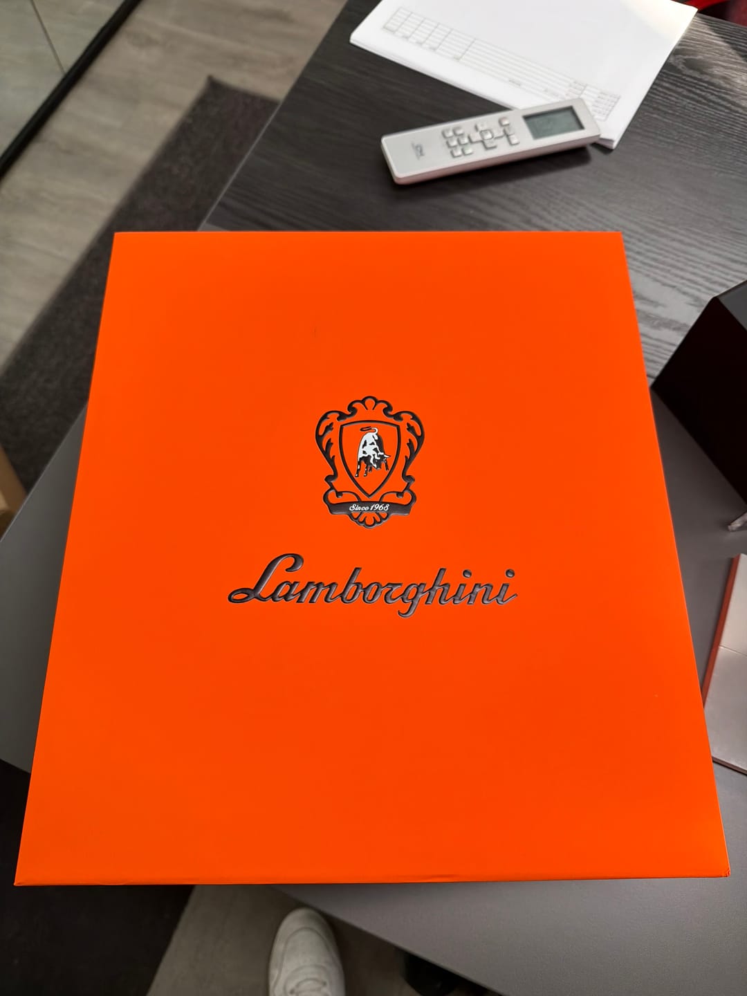 Customer photo review of Lamborghini Oro Vino Spumante with Gift Set (2025)