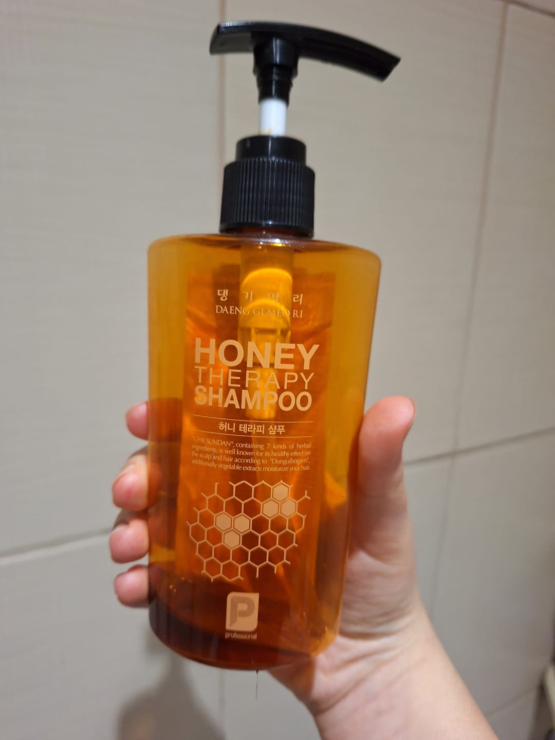 Customer photo review of Професионален шампоан Медена терапия Doori Honey Therapy