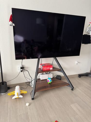Customer photo review of Eiffel Series Gaming TV Stand