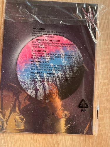 Customer photo review of Blue, Purple, Pink and White Planet