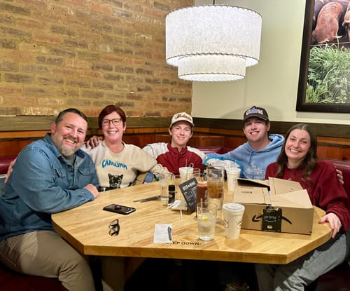 Customer photo review of *Limited Edition* Glory Days Apparel - Nuthin' But A Carolina Thang Tour Relaxed Fit Sweatshirt