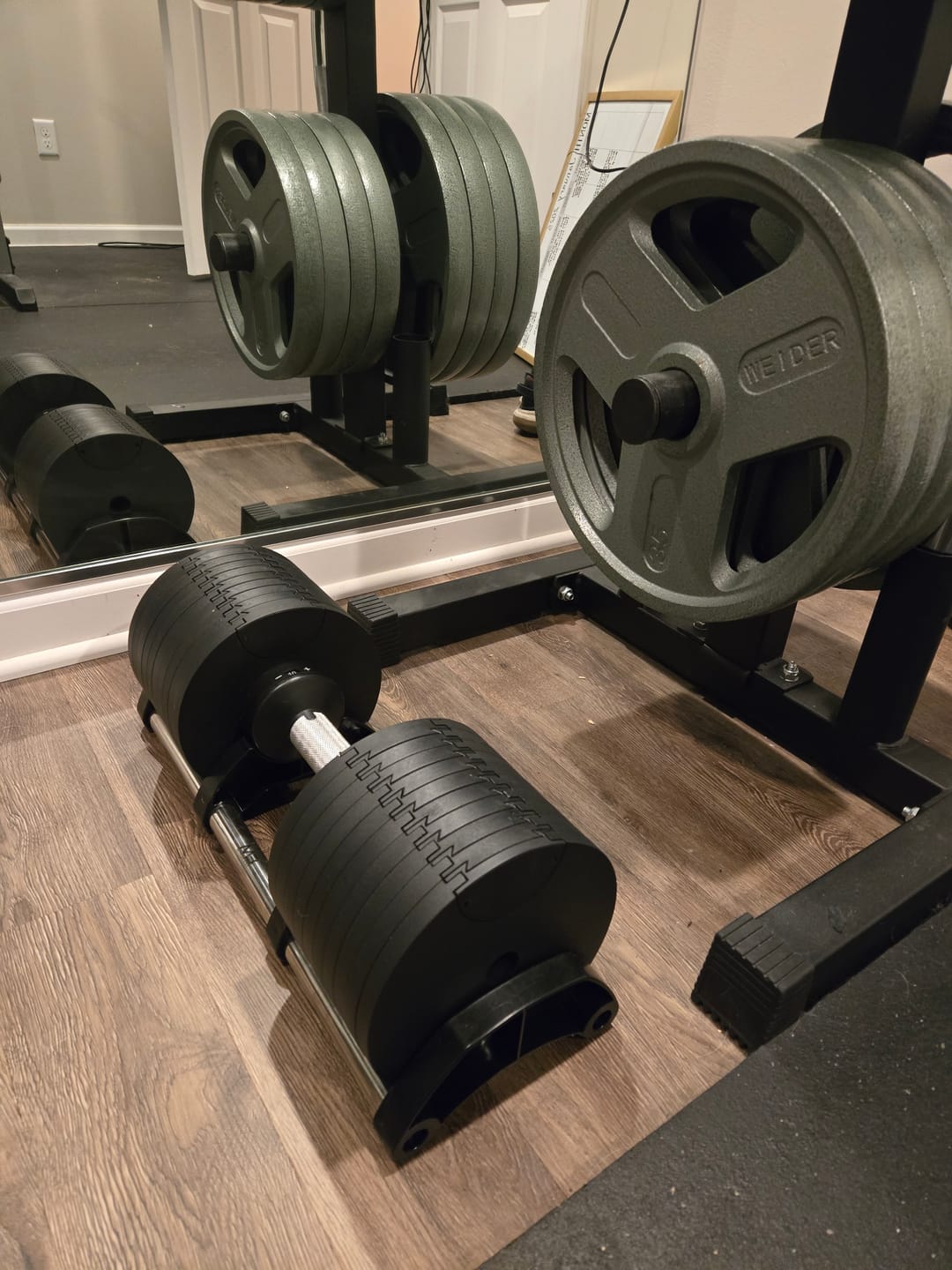 Customer photo review of MB PRO Adjustable Dumbbell 100lb