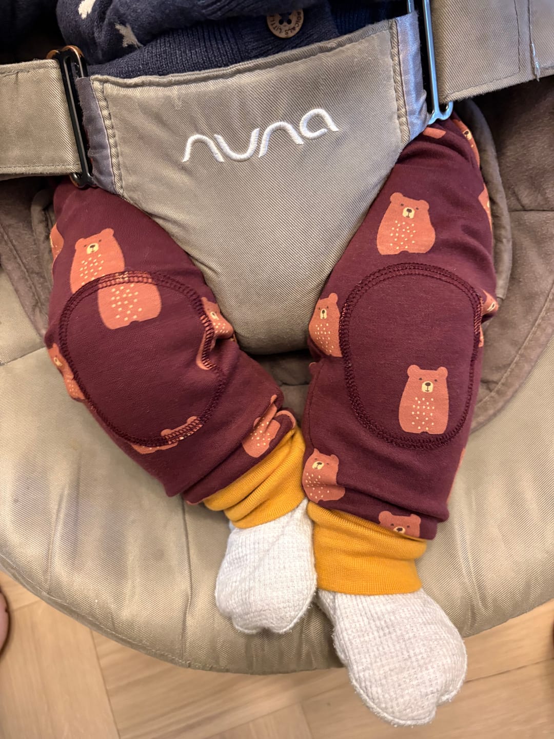 Customer photo review of Brown Bears Comfy Joggers