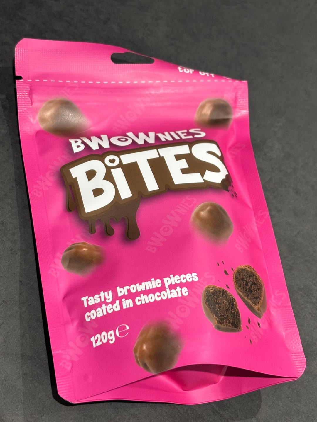 Customer photo review of BWOWNIES BITES