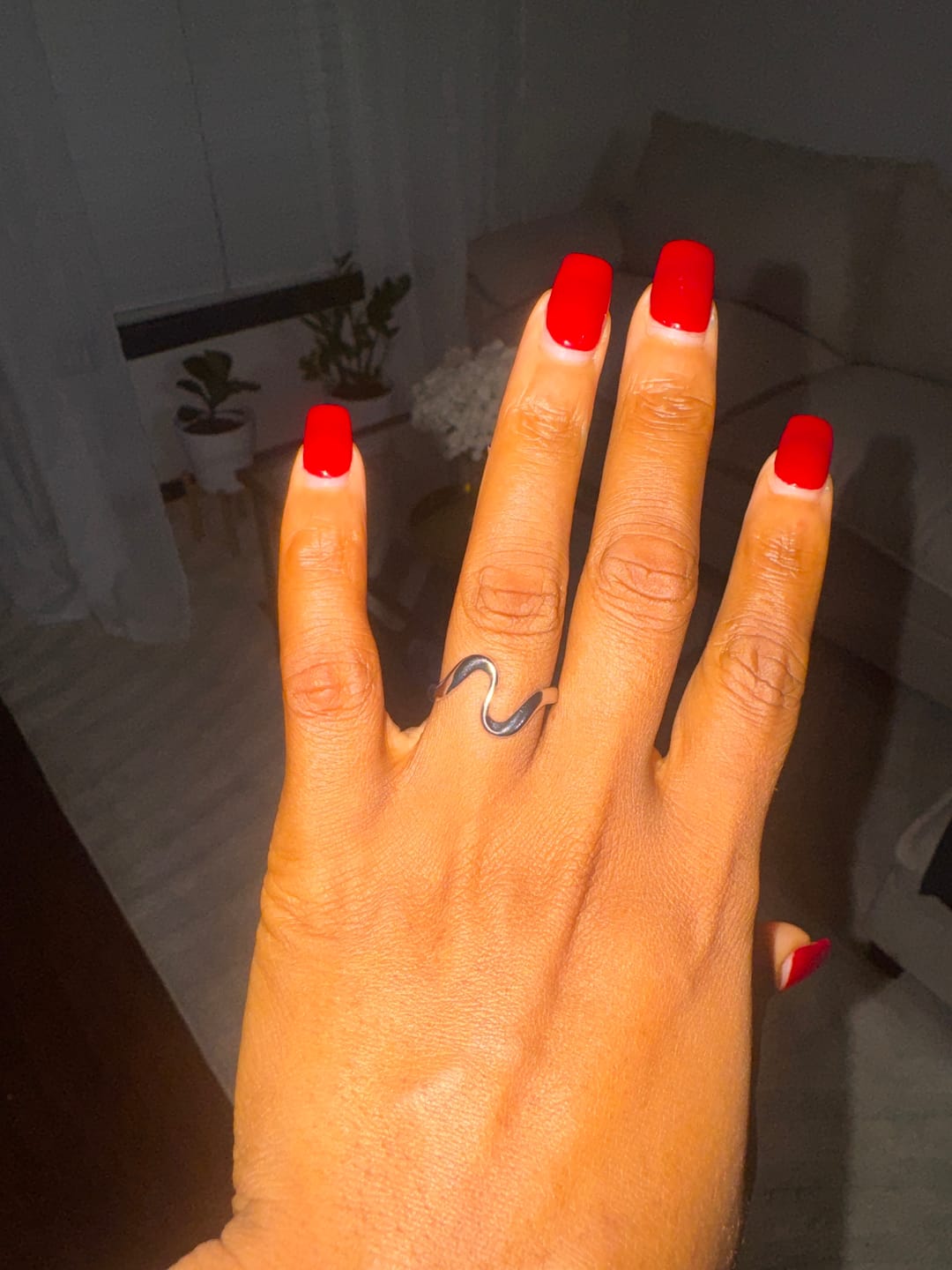 Customer photo review of Silver Wave Ring